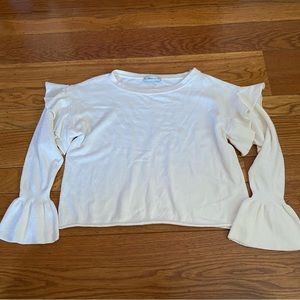 Zara Ruffled Sweater
